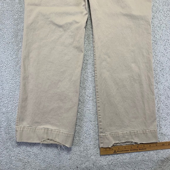 Old Navy Womens Pants Size 12 Regular Khaki Casual Chino 32x30 Actual Y2k - Picture 14 of 15